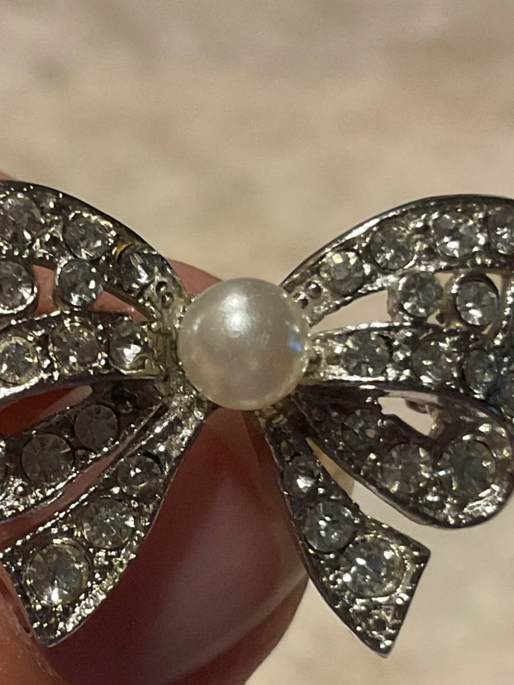 Vintage elegant silver